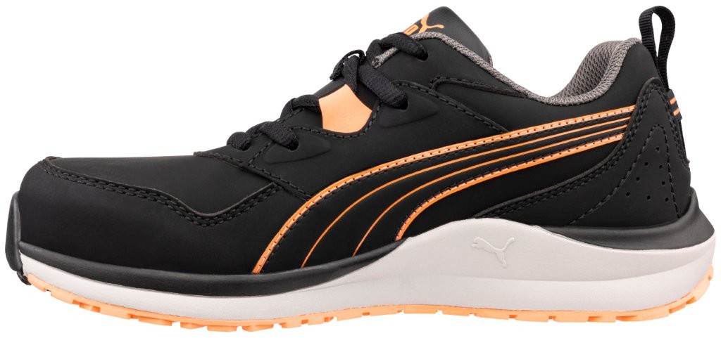 Albatros STEPPER BLK/PEACH Sicherheitshalbschuh links.