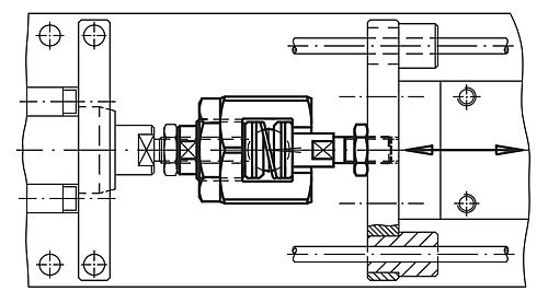 Schnellsteckkupplung mit Winkel- und Radialversatzausgleich M06X14 Vergütungsstahl, Komp:Stahl - K0711.06 - bei HUG Technik ✭