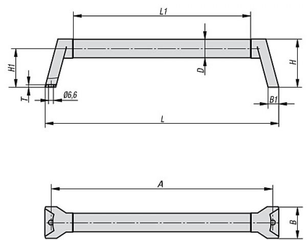 Rohrgriff Carbon, A=250, D=25 - K0782.250251 - bekommst Du bei HUG Technik ♡