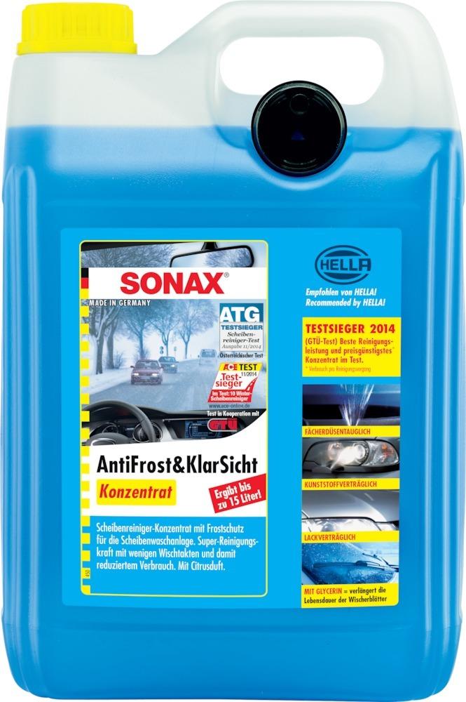 SONAX® Antifrost und Klarsicht-Konzentrat 5L mit Ausgießer - bei HUG Technik ✭