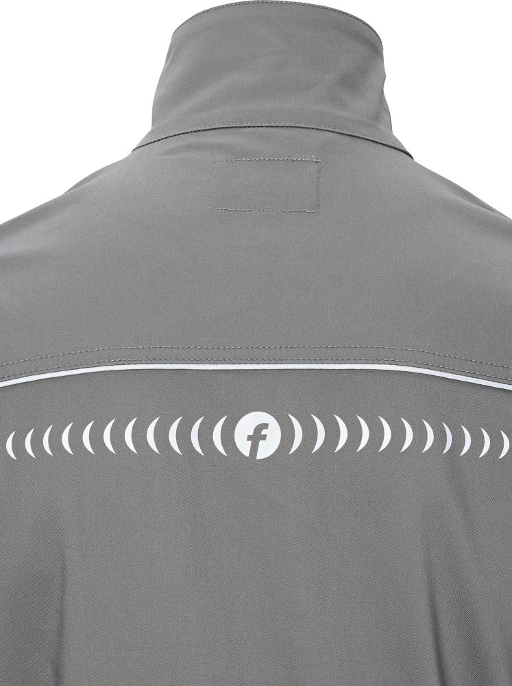 FORTIS Jacke Flex, grau-schwarz-lime - erhältlich bei ❣ HUG Technik ✓