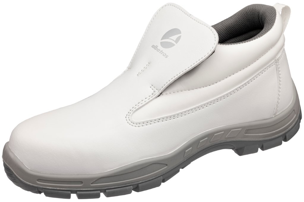 Albatros PURE WHITE Sicherheitsstiefel vorne 1