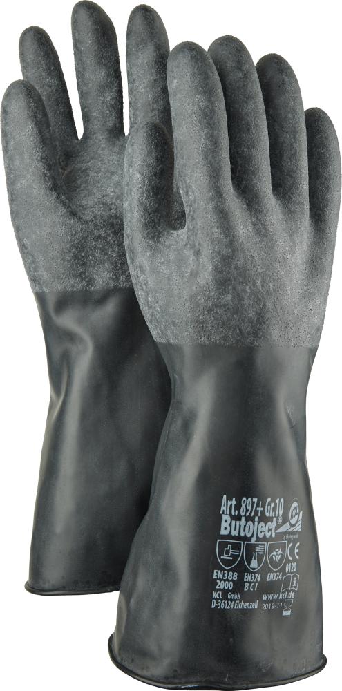 KCL Handschuh Butoject® 897, schwarz - bei HUG Technik ♡