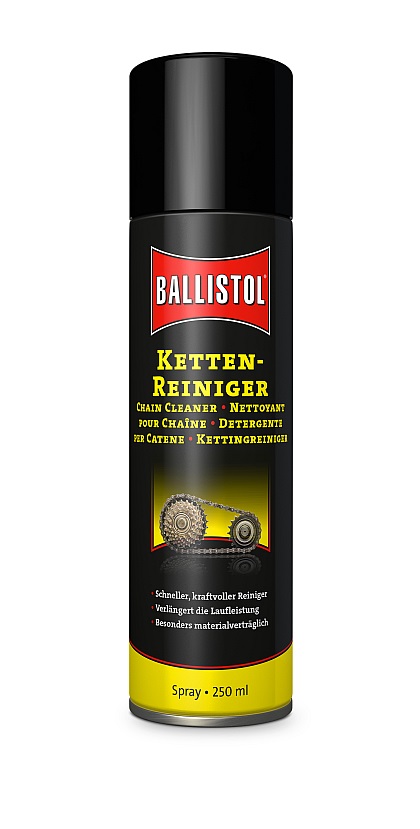 Ballistol® Kettenreiniger Spray, 250 ml, EURO - bekommst Du bei HUG Technik ♡