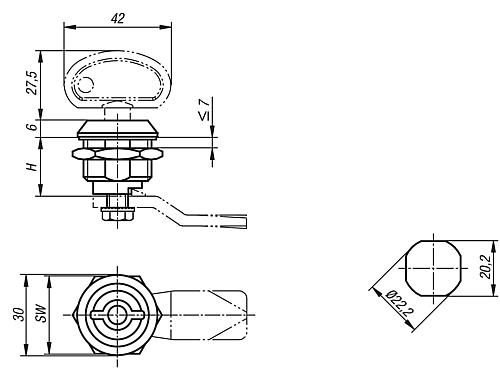 Steckschlüssel für K0524 - K0524.9 - bei HUG Technik ✓