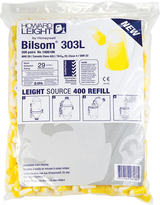 Honeywell Howart Leight Gehörschutzstöpsel Bilsom303 S+L - bei HUG Technik ☆