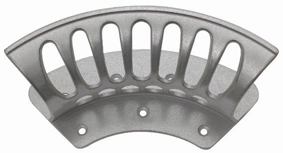 Wand-Schlauchhalter Aluminium mittel, 254x105x106mm - kommt direkt von HUG Technik 😊