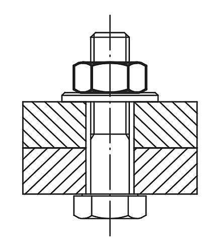 Sechskantmutter DIN EN ISO4032 M03, SW=5,5, Edelstahl 70 blank - K1145.103 - gibt’s bei ☆ HUG Technik ✓