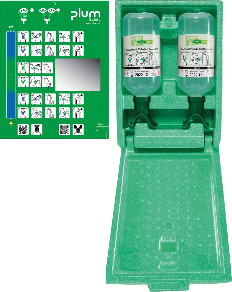 Plum Augenspülstation »DUO 4816« - direkt bei HUG Technik ✓ Plum Augenspülstation »DUO 4816« - direkt bei HUG Technik ✓