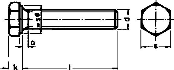 E-NORMpro Sechskantschraube mit Gewinde M10x100 DIN 933, Edelstahl A2, Packung mit 25 Stück - bei HUG Technik ✭