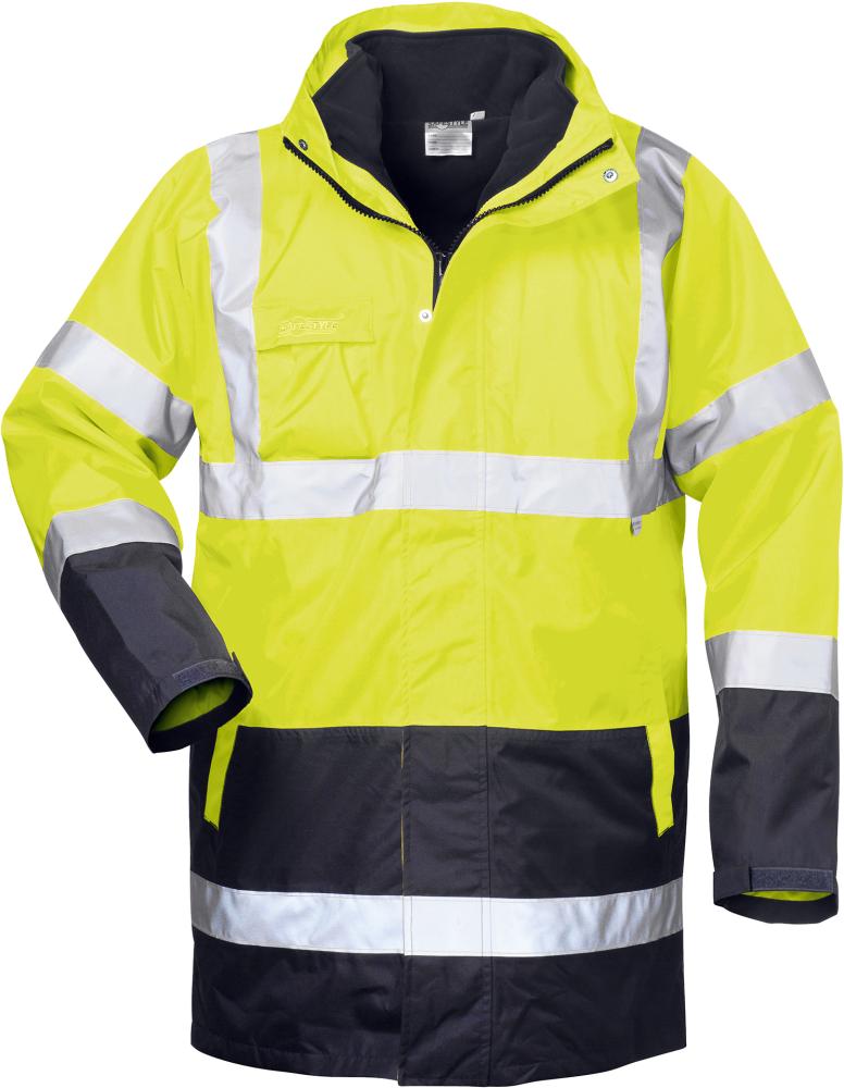 Safestyle® Warnparka Spencer, gelb-marine - direkt bei HUG Technik ✓