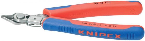 KNIPEX® Seitenschneider Elektronik Super Knips Form1 125 mm - gibt’s bei ☆ HUG Technik ✓