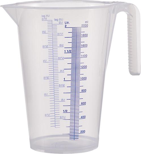 PRESSOL Messbecher Polypropylen, transparent - bekommst Du bei HUG Technik ♡