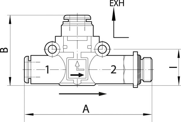 Schnellentlüftungsventil G 1/4, Schlauch-ø 6 mm, »lineonline« - direkt von HUG Technik ✓