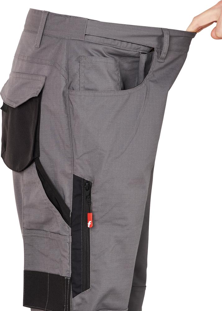 FORTIS Herren-Bundhose Performance, grau-schwarz - direkt von HUG Technik ✓