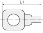 Einfach-Ringstutzen, für G 1/4, Schlauch 6/4, POM - bei HUG Technik ☆