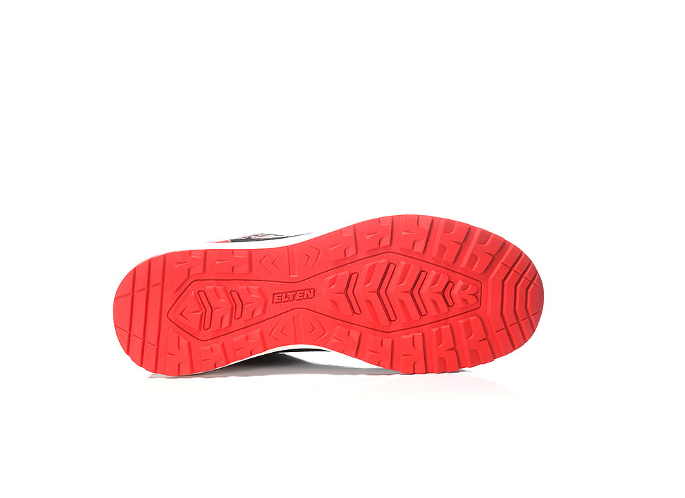 ELTEN® Sicherheitshalbschuh BATIS BOA® black-red Low ESD S1PL - unten