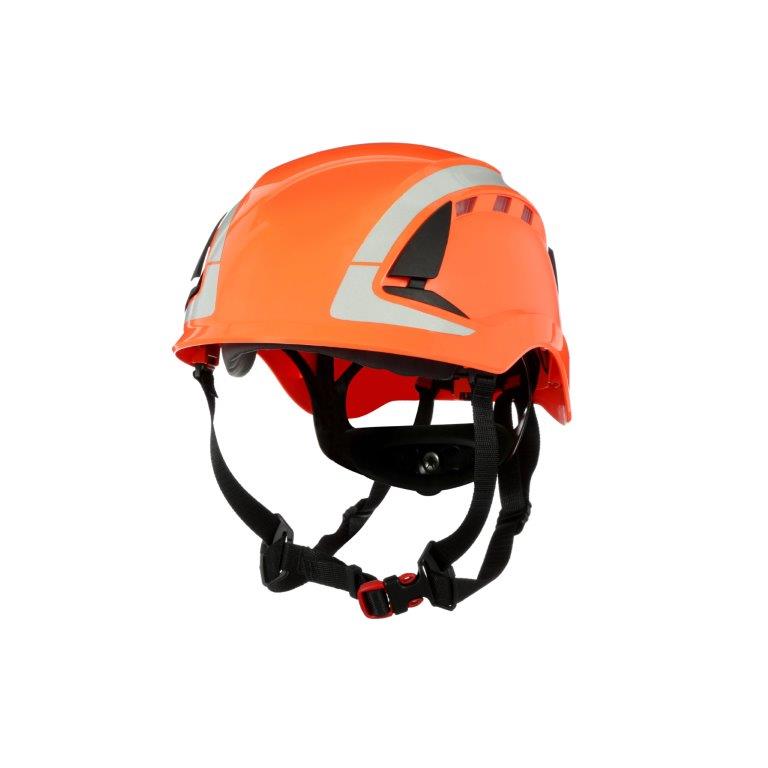 3M™ SecureFit™ Schutzhelm, X5007V-CE, orange, belüftet, reflektierend, CE, 4 Stück - direkt bei HUG Technik ✓