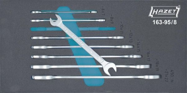 HAZET® Werkzeugmodul 163- 95/ 8 Doppelmaulschlüssel - bei HUG Technik ✓
