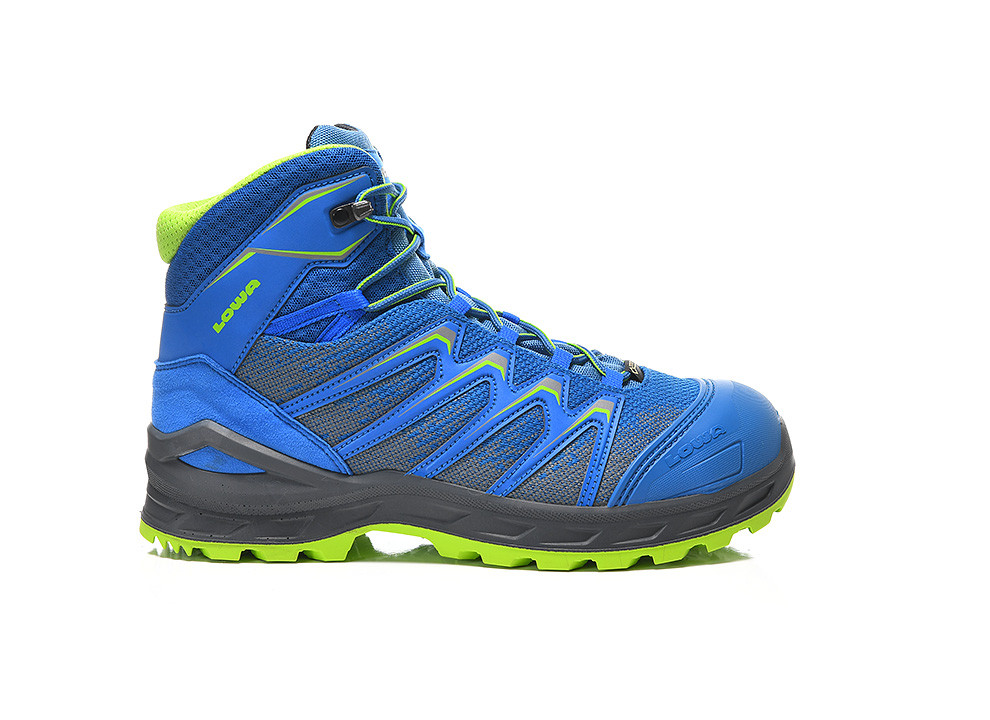 LOWA Sicherheitsstiefel LARROX Work GTX blue Mid S3 CI, 5466 - bei HUG Technik ✭