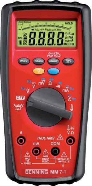 BENNING Digital-Multimeter MM 7-1 - gibt’s bei ☆ HUG Technik ✓