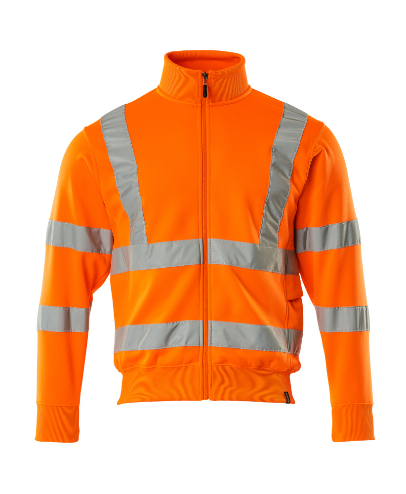 MASCOT® SAFE CLASSIC Sweatshirt mit Reißverschluss »Maringa« Gr. 2XL, hi-vis orange - bei HUG Technik ✓