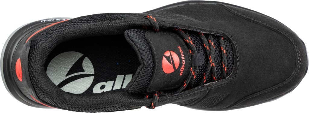 Albatros VIALE BLACK Sicherheitshalbschuh oben.
