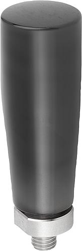 Griff drehbar Gr.1 M05 Duroplast, Komp: Edelstahl, L5=51 - K0170.1105007 - gibt’s bei HUG Technik ✓