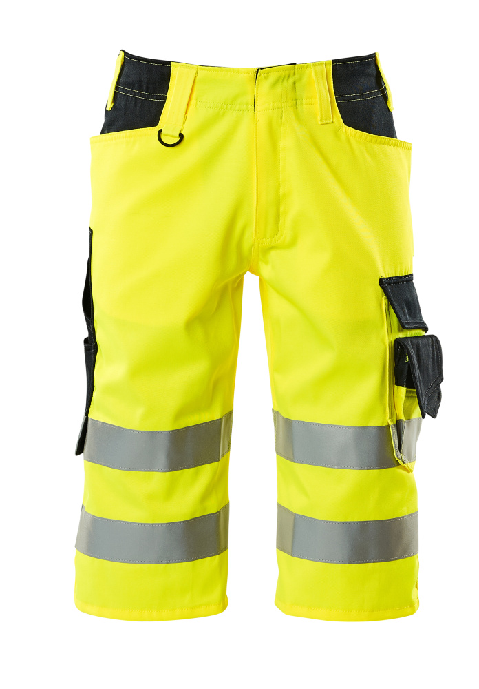 MASCOT® SAFE SUPREME Shorts, lang »Luton« Gr. C44, hi-vis gelb/schwarzblau - jetzt NEU  bei ✭ HUG Technik ✓