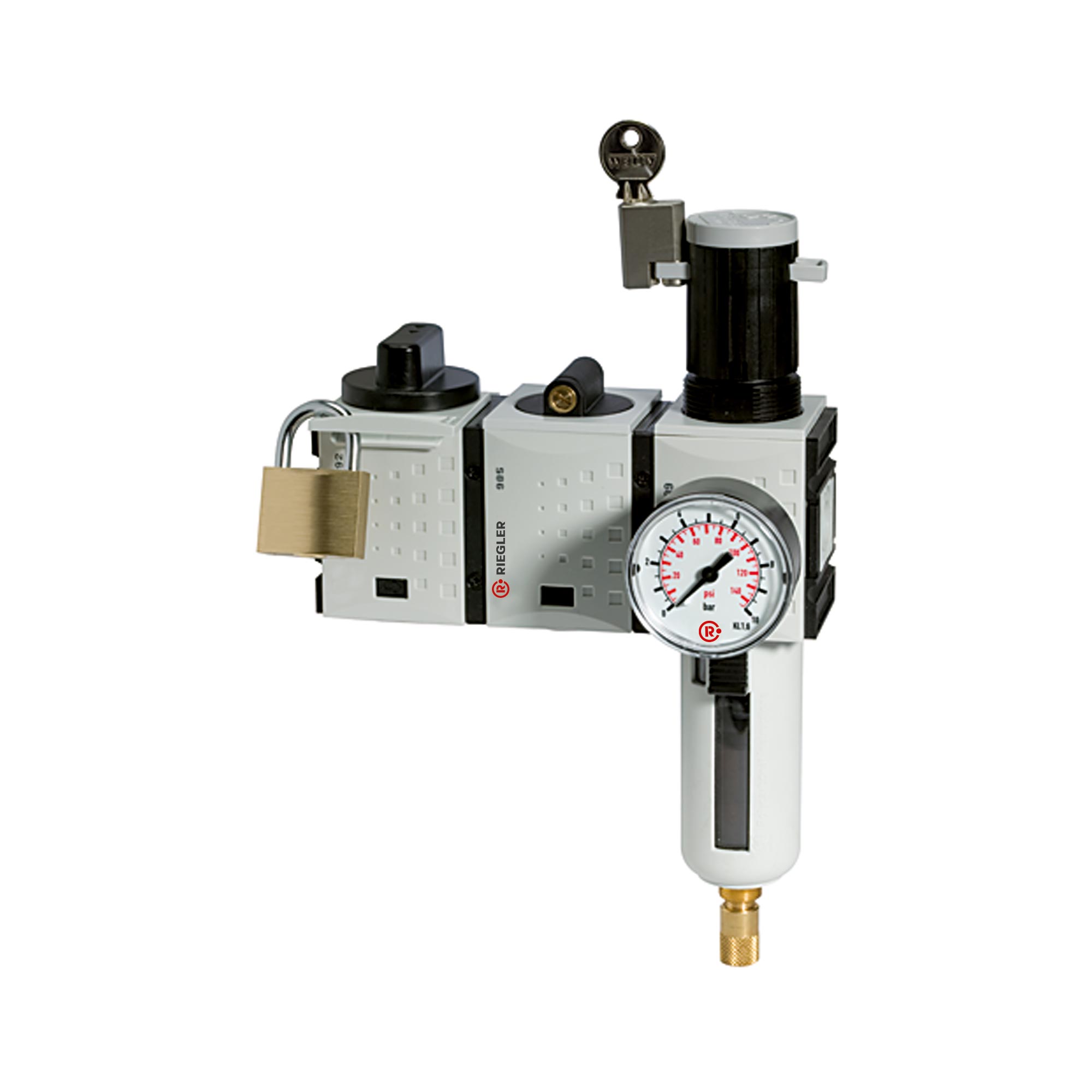 Wartungsstation SAFETY »FUTURA«, KH-AV-FR, VA, BG 4, G 1, 2,5-8 - bekommst Du bei ★ HUG Technik ✓