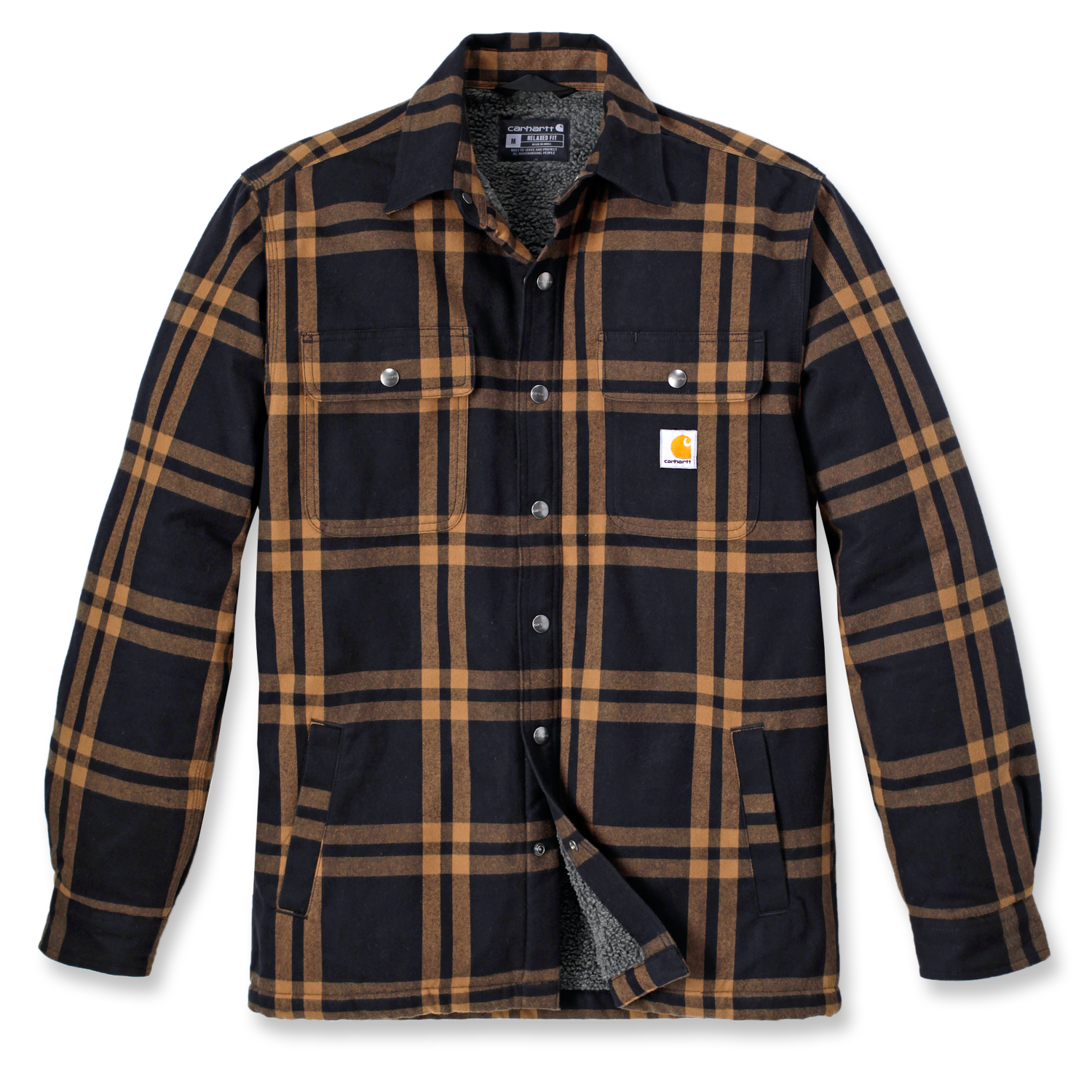 carhartt® Jacke ROANE HOODED SHIRT JAC XXL BLACK ✓ - Main Image