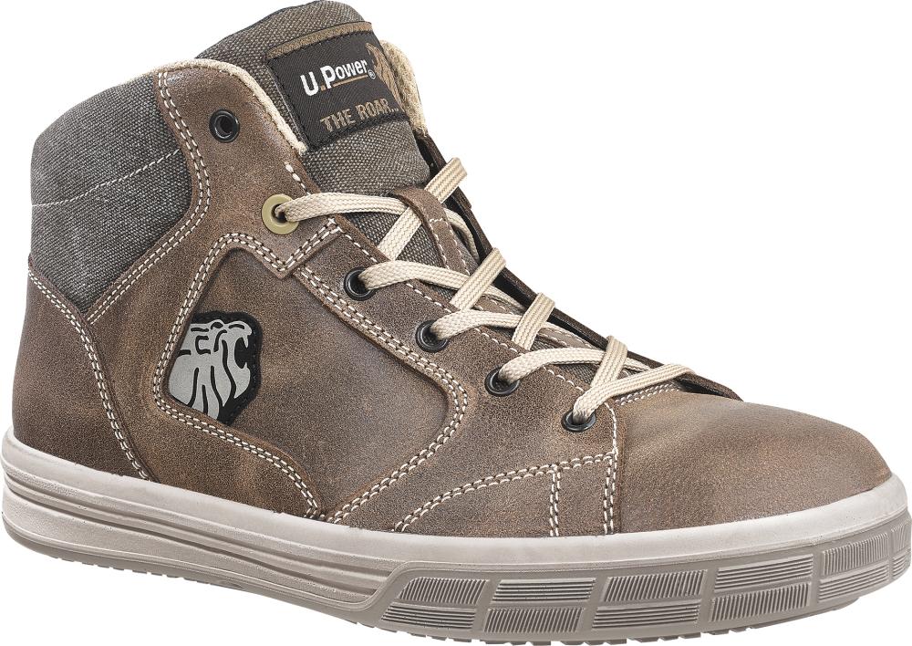 U-Power® Sicherheits-Schnürstiefel Safari, S3, beige-silber - bei HUG Technik ☆