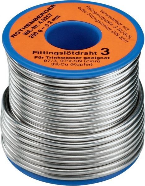 ROTHENBERGER Fittingslot 3 mm Nr.4.5255 250g - bei HUG Technik ♡