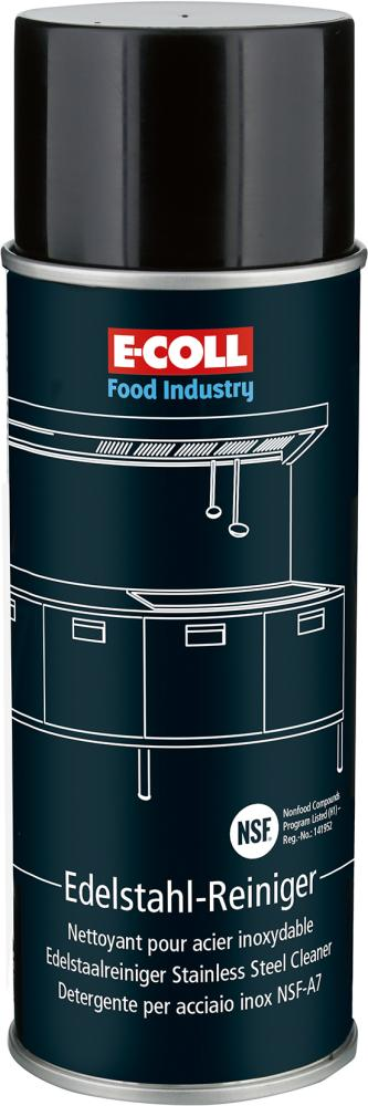 E-COLL Edelstahlreiniger NSF-A7 400ml - erhältlich bei ♡ HUG Technik ✓