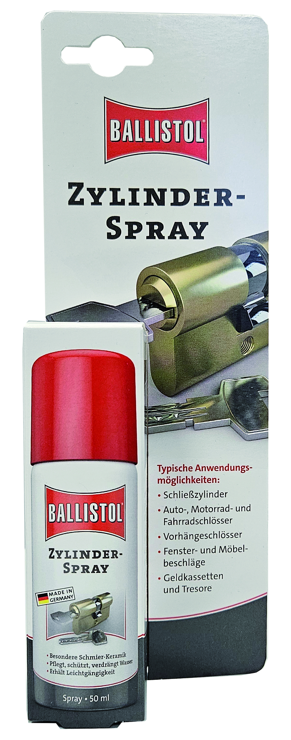 Ballistol Zylinderspray 50 ml mit Blisterverpackung