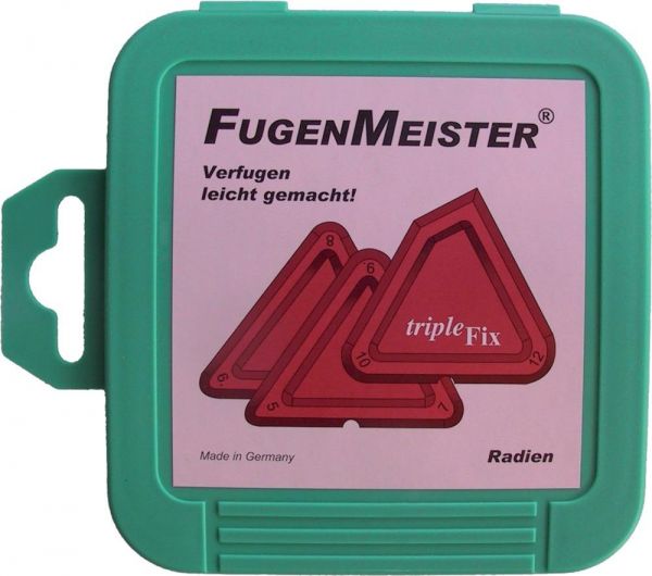 FUGENMEISTER® Fugenmeister tripleFix Radien - bei HUG Technik ✓