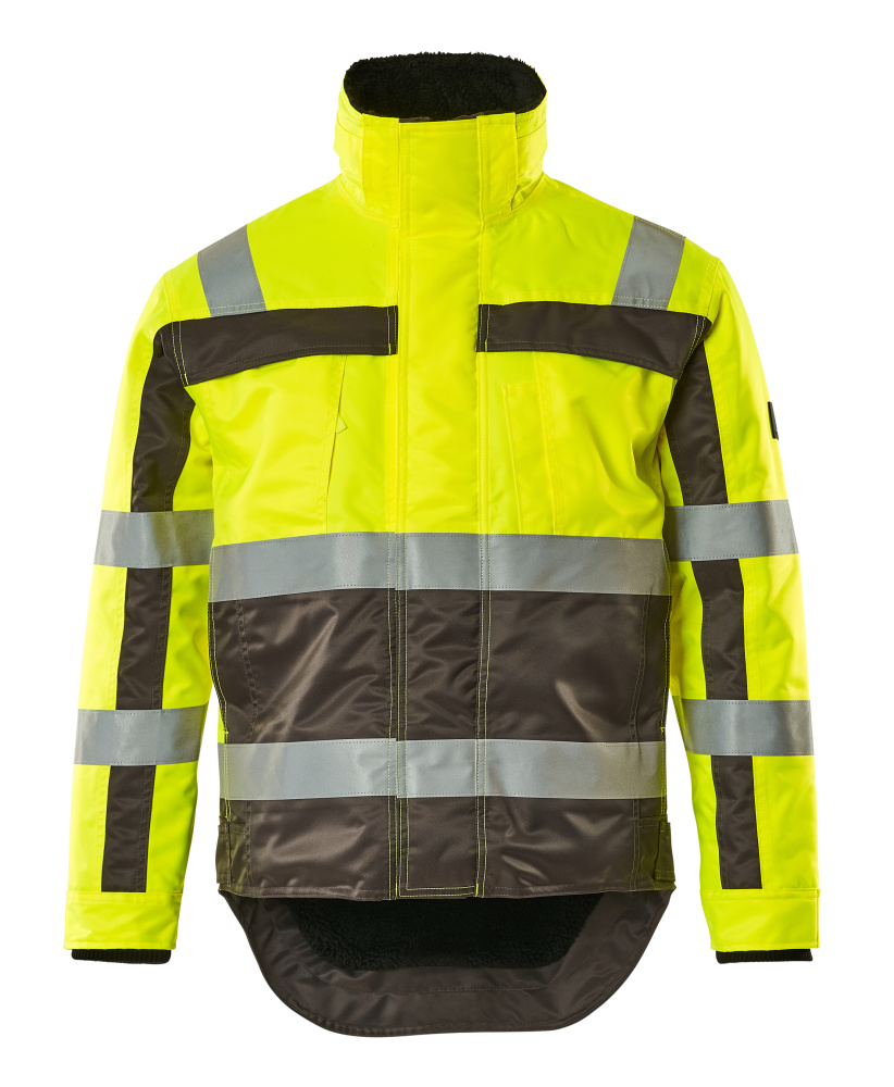 MASCOT® SAFE COMPETE Winterjacke »Teresina« Gr. 2XL, hi-vis gelb/anthrazit - jetzt NEU  bei ✭ HUG Technik ✓