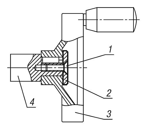 Vorlegscheibe Edelstahl D1=4,3, D=16 - K0173.10416 - bei HUG Technik ✓