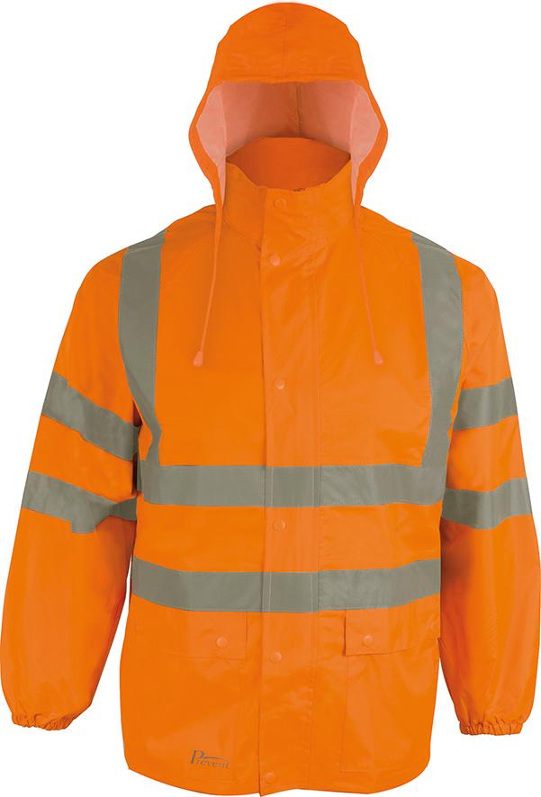 PREVENT® Warnschutz-Regenjacke - erhältlich bei ✭ HUG Technik ✓