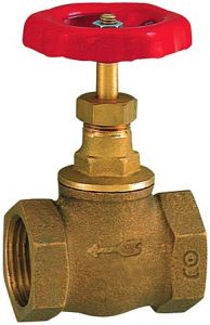 Muffen-Absperrventil, Messing, G 1 1/2, DN 40 - direkt von HUG Technik ✓