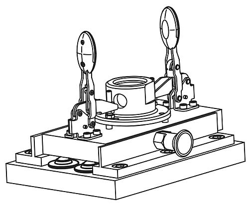 Anwendungsbild Kugelrolle Gehäuse, Form:B Stahl, Komp:Stahl - K0763.160 - erhältlich bei ✭ HUG Technik ✓
