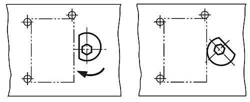 Spiral-Exzenterschraube M04x8 Einsatzstahl - K0024.0408 - gibt’s bei HUG Technik ✓