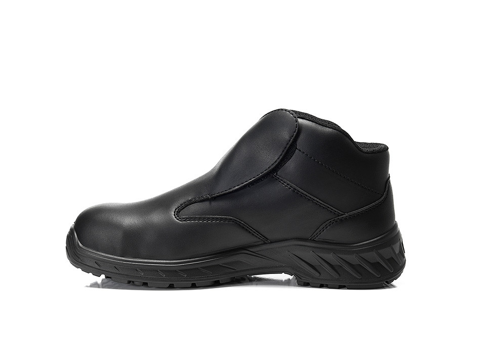 JORI Sicherheitsschnürstiefel, CLEAN Slipper black Mid ESD S3, 16671 - direkt von HUG Technik ✓