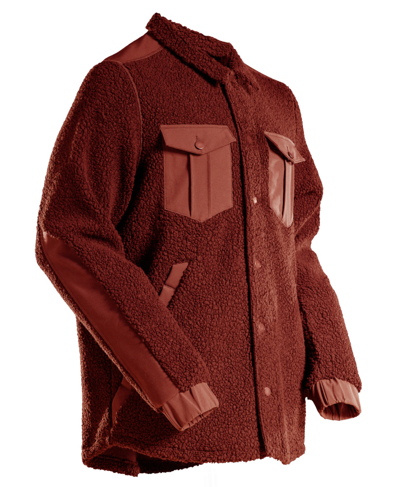 MASCOT® CUSTOMIZED Faserpelz Hemd  Gr. 2XL, herbstrot - jetzt neu bei HUG Technik ♡