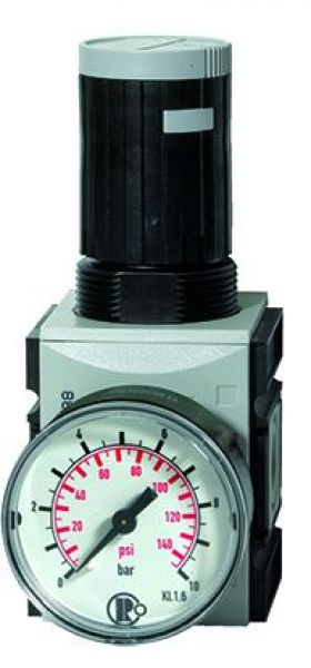 Präzisionsdruckregler »FUTURA«, mit Manometer BG 1, G 1/4, 0,1-1 bar - direkt von HUG Technik ✓