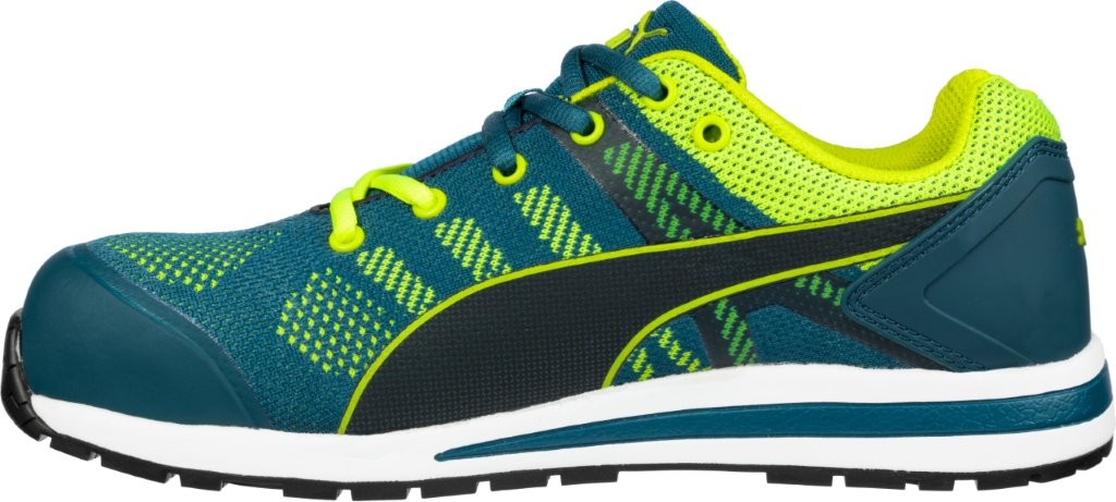 Albatros ELEVATE KNIT GREEN Sicherheitshalbschuh links.