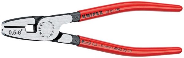 KNIPEX® Aderendhülsenzange 0,5-6 qmm - bei HUG Technik ✭