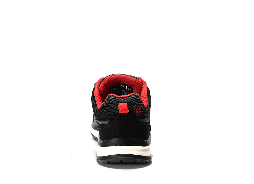 JORI Sicherheitssandale jo_RAPID BOA® black-red Easy ESD S1P - bei HUG Technik ☆
