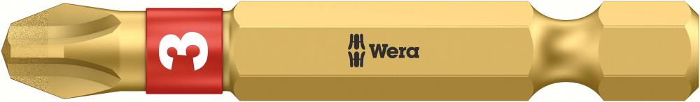 Wera® Bit für Kreuzschlitz Phillips® 851/4 BDC PH Diamant PH3 x 50mm - bei HUG Technik ✭