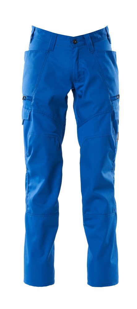 MASCOT® ACCELERATE Hose mit Schenkeltaschen  Gr. 76/C46, azurblau - direkt von HUG Technik ✓